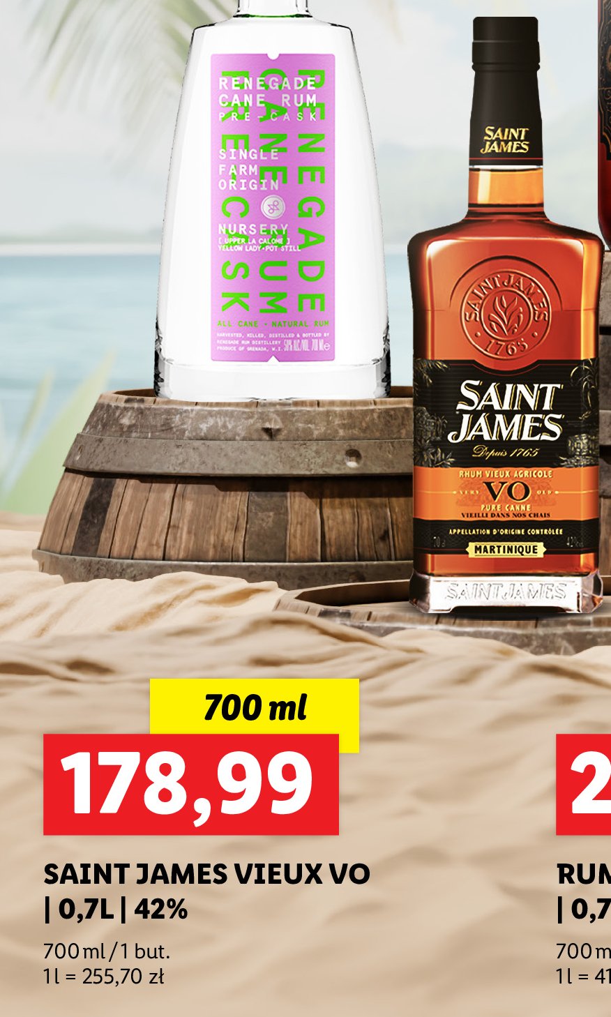 Rum Saint james vo promocja