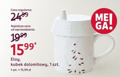 Kubek dolomitowy  promocja w Rossmann
