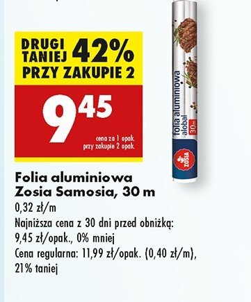 Folia spo偶ywcza 30 m Zosia samosia promocja