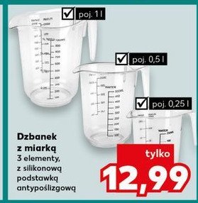 Dzbanek z miarką aqua promocja