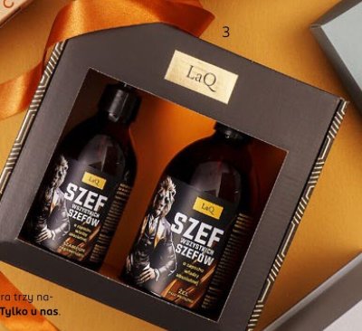 Zestaw dla mężczyzn Szef wszystkich szefów LAQ promocja w Rossmann