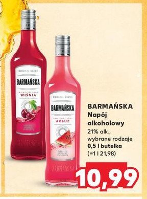 Wódka Barmańska arbuz promocja