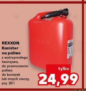 Kanister 20 l REXXON promocja