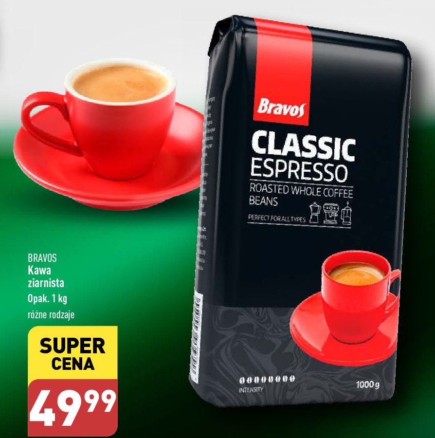 Kawa Bravos classic espresso promocja