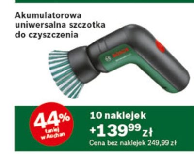 Akumulatorowa uniwersalna szczotka do czyszczenia  promocja w Auchan