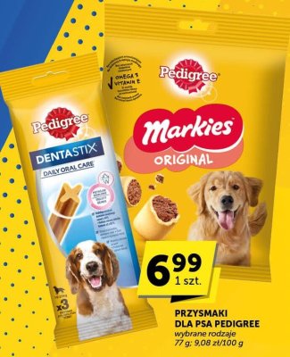 Przysmaki dla psa Pedigree Dentastix, Markies promocja w Groszek