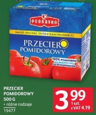 Przecier pomidorowy Podravka 500 g promocja w Selgros
