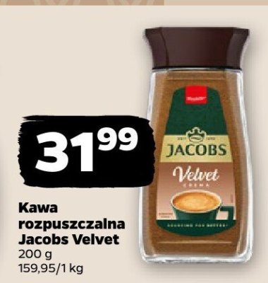 Kawa rozpuszczalna Velvet 200 g Jacobs promocja w Netto