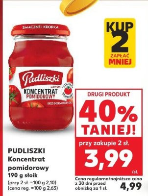 Koncentrat pomidorowy promocja w Kaufland