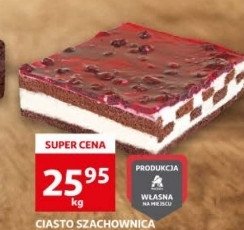 Ciasto szachownica Auchan promocja