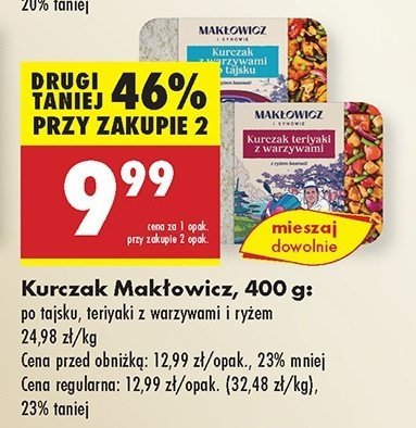 Kurczak z warzywami po tajsku Makłowicz i synowie promocja