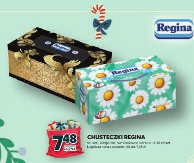 Chusteczki Regina różne rodzaje 96 szt. promocja w Stokrotka