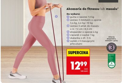 Akcesoria do fitnessu lub masażu GO ACTIVE promocja w Biedronka