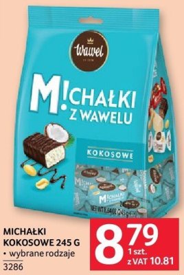 Michałki MICHAŁKI KOKOSOWE 245 G promocja w Selgros