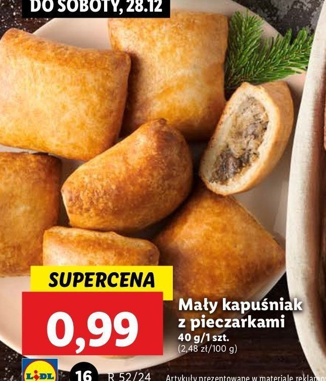 Kapuśniak z pieczarkami promocja