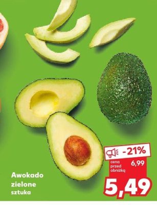 Awokado zielone promocja w Kaufland