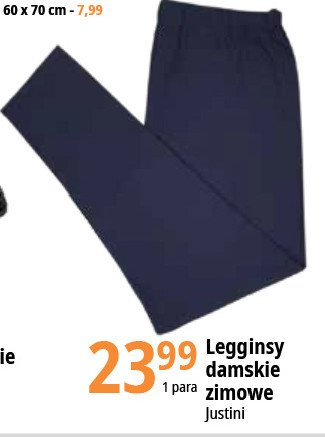 Legginsy damskie zimowe JUSTINI promocja w Lidl