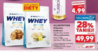 Koncentrat białek o smaku ciasteczkowym ALLNUTRITION WHEY PROTEIN promocja