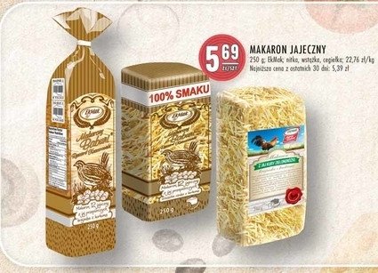 Makaron cegie艂ka Eko-mak promocja