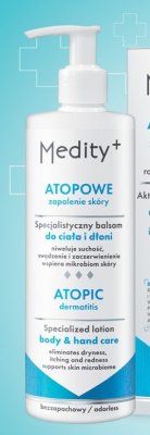 Balsam do ciała i dłoni Medity+ Atopowe zapalenie skóry promocja w Hebe