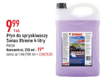 Płyn do spryskiwaczy letni Sonax xtreme promocja w Selgros