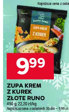 Zupa krem z kurek Złote runo promocja