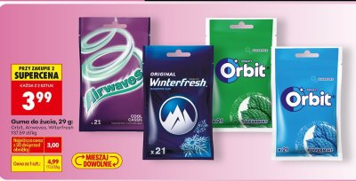 Guma do żucia Orbit promocja w Biedronka