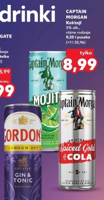 Koktajl gin & tonic promocja w Kaufland
