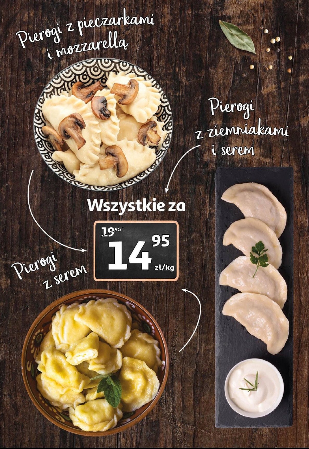 Pierogi z serem promocja w Chorten