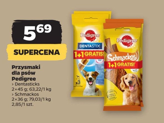 Przysmak dla psa Pedigree dentastix promocja