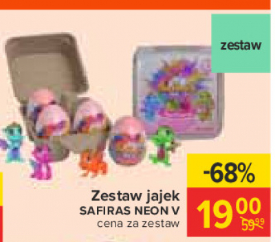 Zestaw jajek safiras neon v Simba promocja