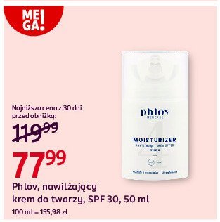 Nawilżający krem do twarzy spf30 PHLOV promocja