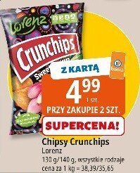 Chipsy Crunchips Lorenz promocja w Leclerc