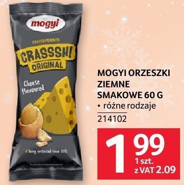 Chipsy MOGYI ORZESZKI ZIEMNE smakowe 60 g promocja w Selgros