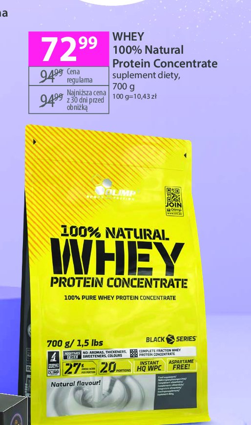 Odżywka białkowa Olimp sport nutrition whey protein complex 100% promocja