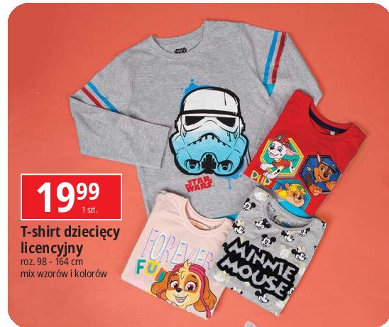 T-shirt dziecięcy 98-164 cm star wars promocja