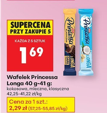 Wafelek Longa kokosowa promocja w Biedronka