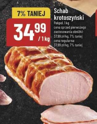 Schab krotoszyński Pekpol promocja w POLOmarket