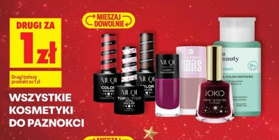 Kosmetyki do paznokci różne marki promocja w Biedronka