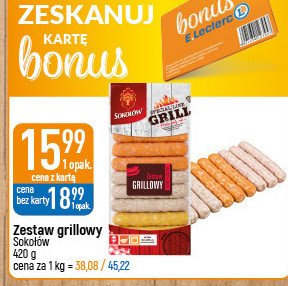 Zestaw grillowy mix Soko艂贸w promocja