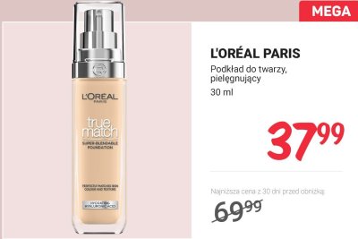 Podk艂ad do twarzy promocja w Rossmann