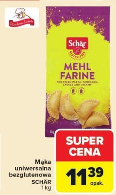 Mąka uniwersalna bezglutenowa SCHÄR 1kg promocja w Carrefour Market