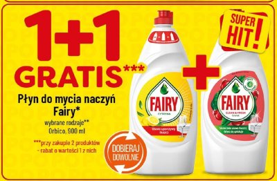 Płyn do mycia naczyń Fairy 900 ml promocja w POLOmarket