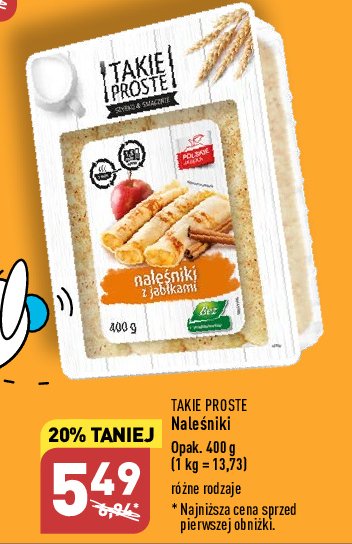 Naleśniki z jabłkiem Takie proste promocja