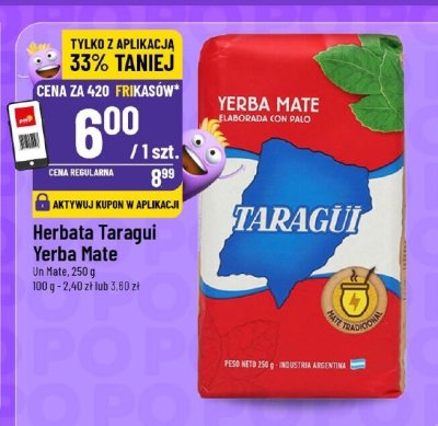 Herbata Taragüi Yerba Mate promocja w POLOmarket