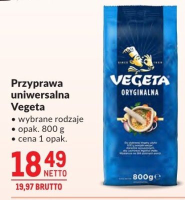 Przyprawa uniwersalna Vegeta promocja w Makro