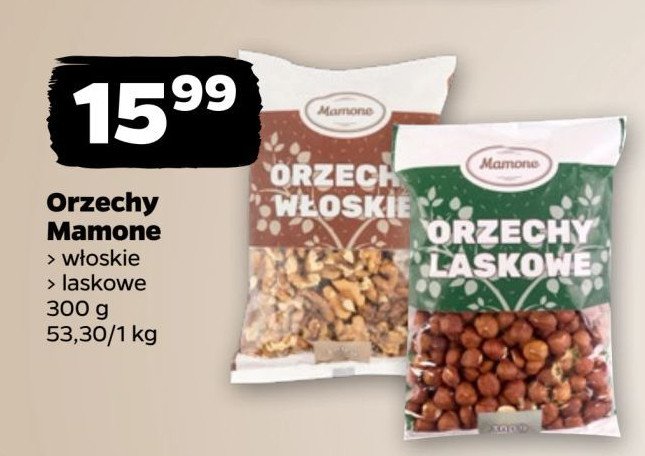 Orzechy włoskie Mamone promocja