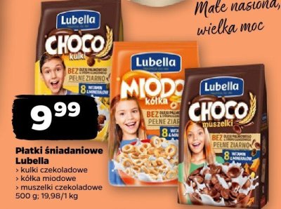 Płatki śniadaniowe kółka miodowe promocja w Netto