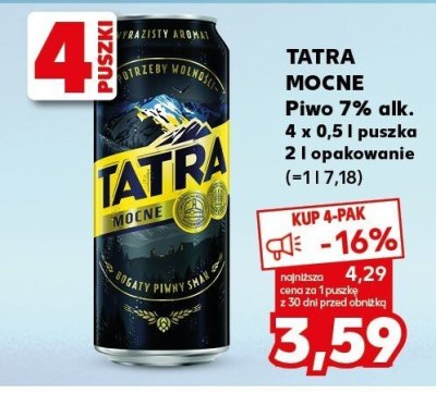 Piwo promocja w Kaufland