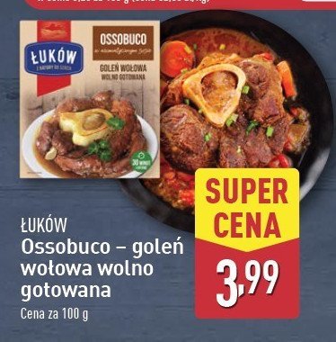 Goleń wołowa wolno gotowana Łuków promocja